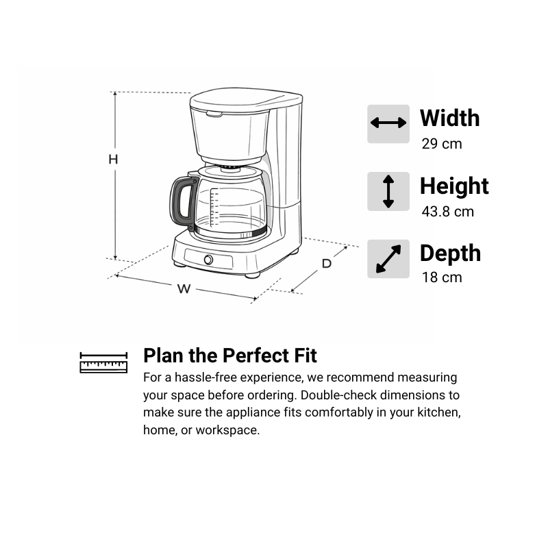 CCM-102GB Grind & Brew Coffee Maker