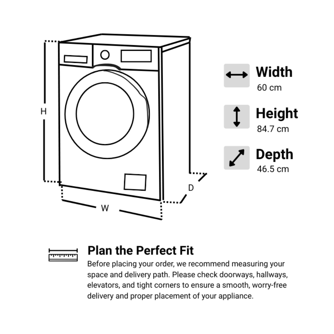 CAWM-FT701V Front Load Washing Machine