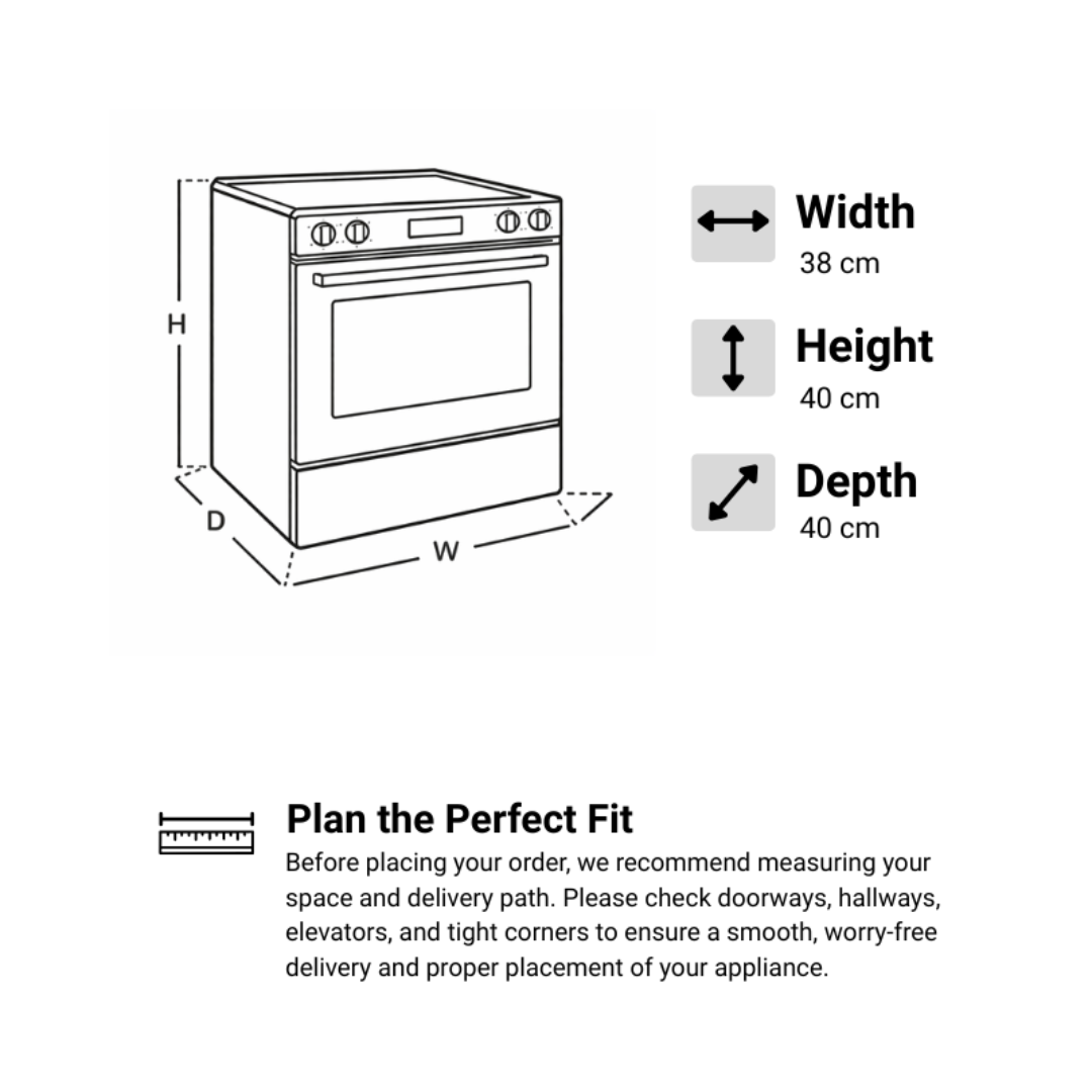 CAF-2201VDRSS Air Fryer Oven