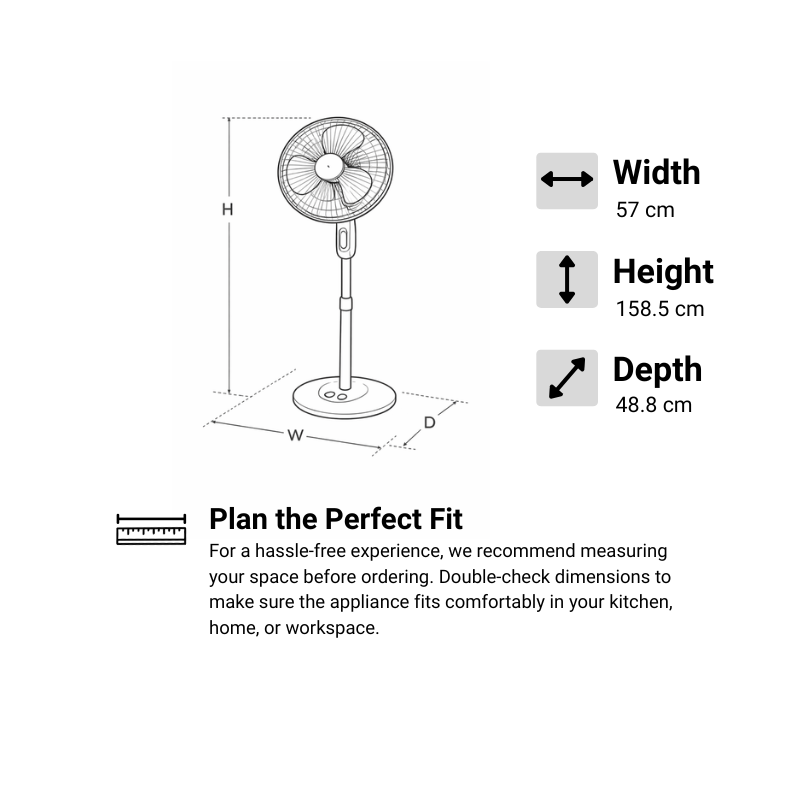 CHSF-2001MX Stand Fan
