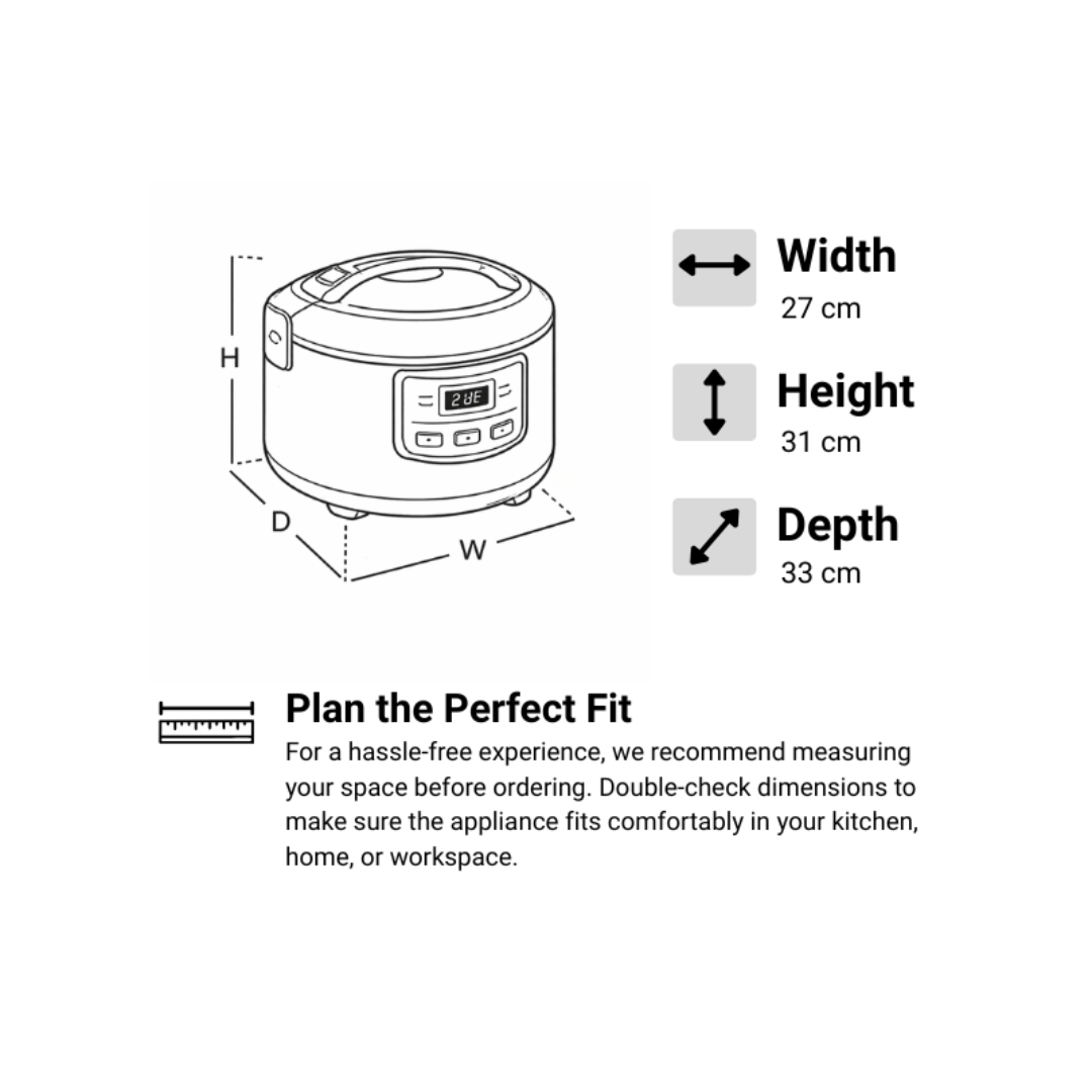 CRC-1804S Rice Cooker